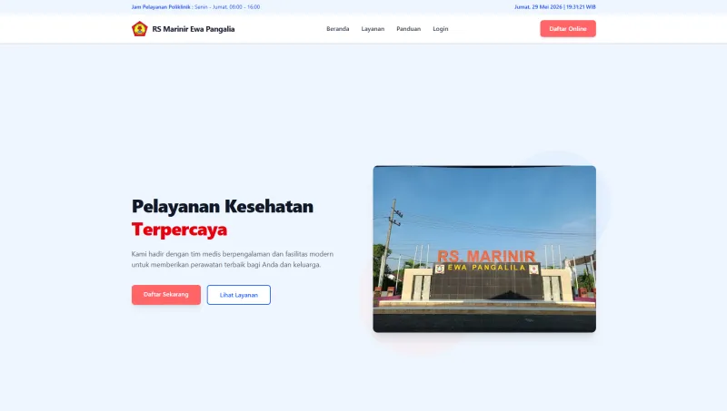 Website Pendaftaran Pasien Rumah Sakit